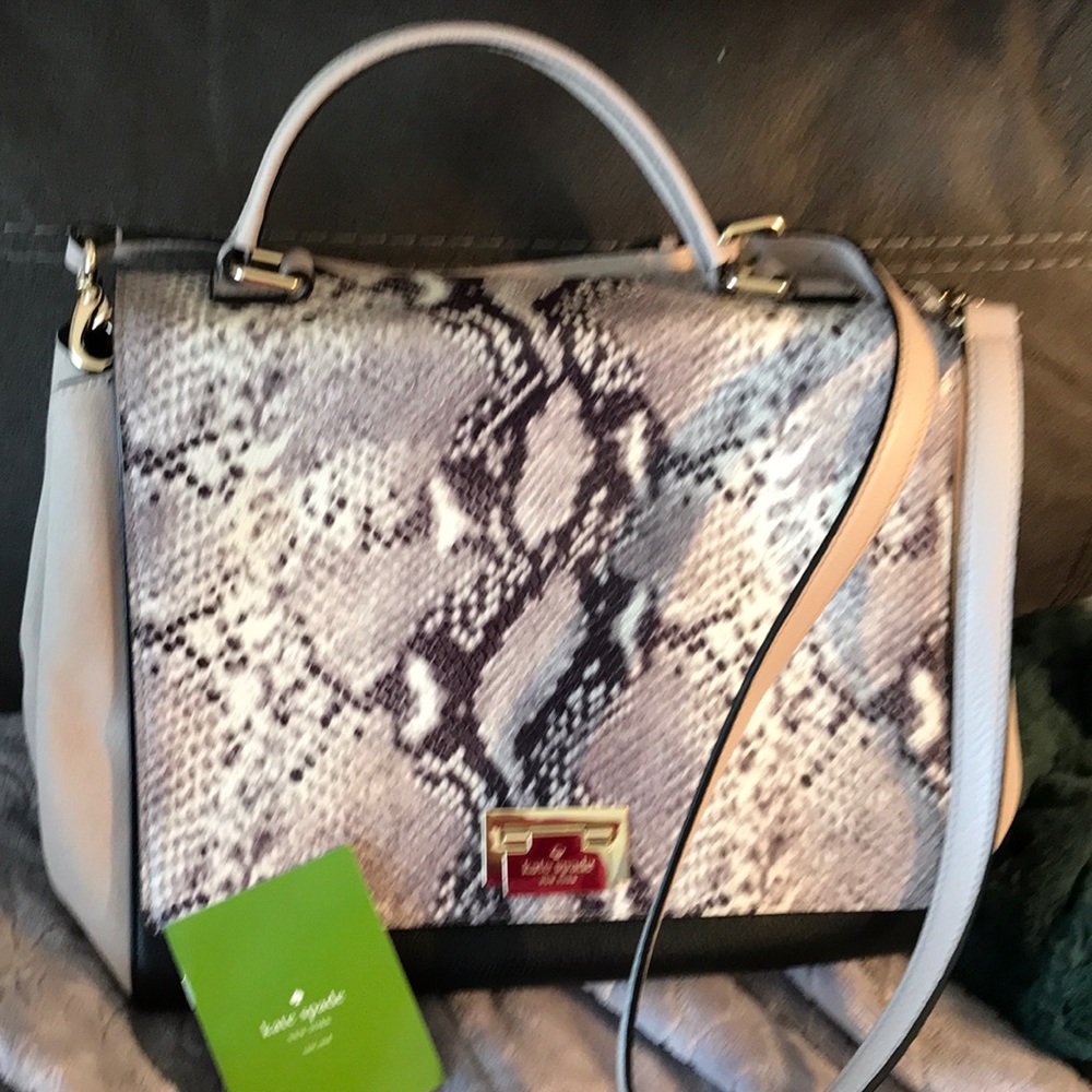 Kate Spade snake skin leather-very classy bag!!!